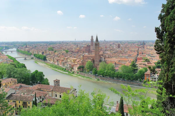 View of old city Verona, Italy — Stock Photo, Image