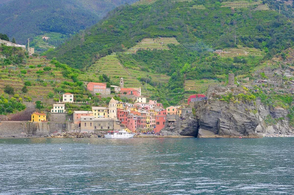 Vista de Chinque Terre, Itália — Fotografia de Stock