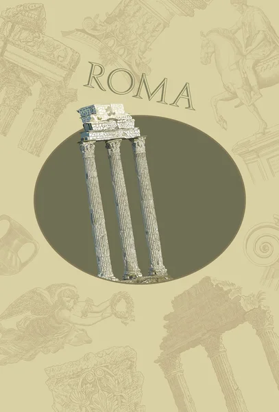 Visningsillustrasjon fra Roma – stockfoto