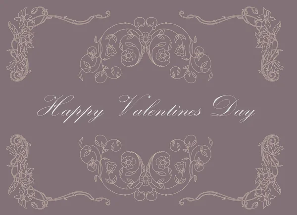 Gelukkige Valentijnskaart — Stockfoto