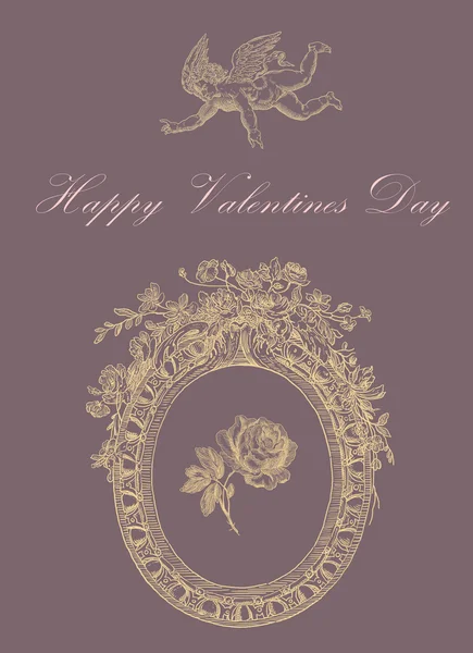 Happy Valentines day card — Stock Photo, Image
