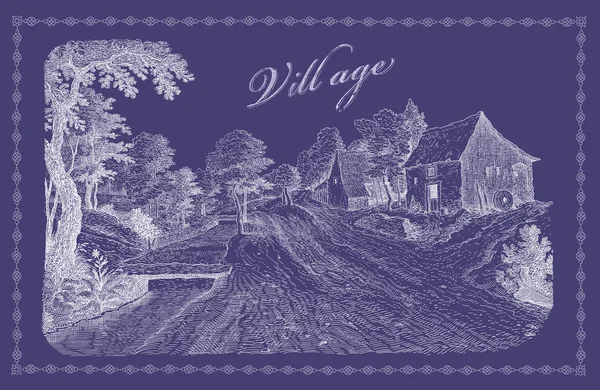 Illustration du village — Photo