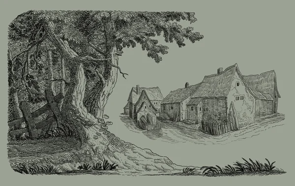 Illustration du village — Photo