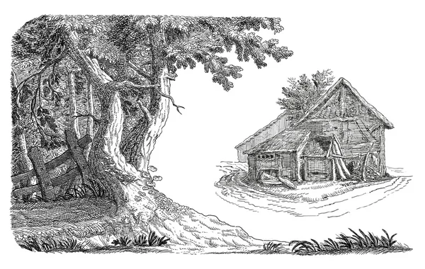 Illustration du village — Photo