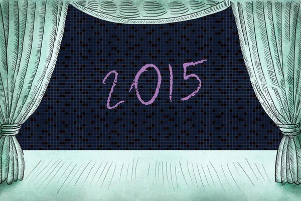 2015 New Year background — Stock Photo, Image