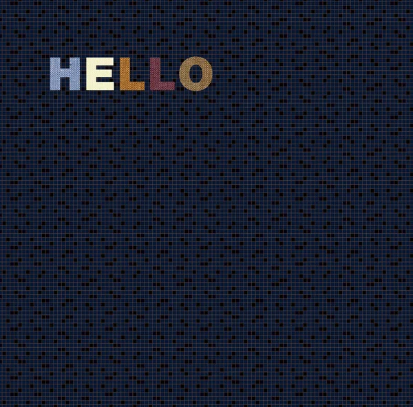 Hello inscription — Stock Photo, Image