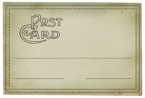 Postal Vintage — Foto de Stock