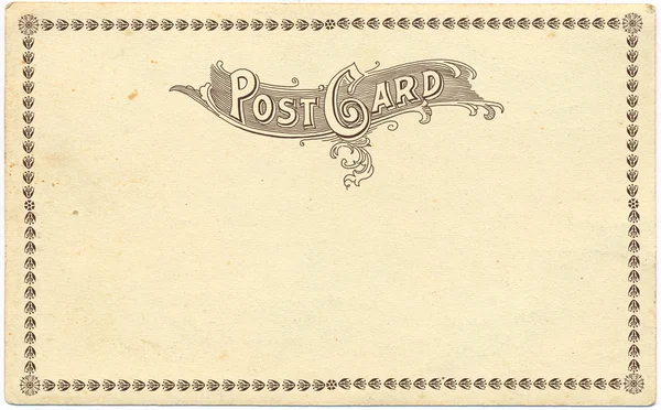 Postal Vintage — Foto de Stock