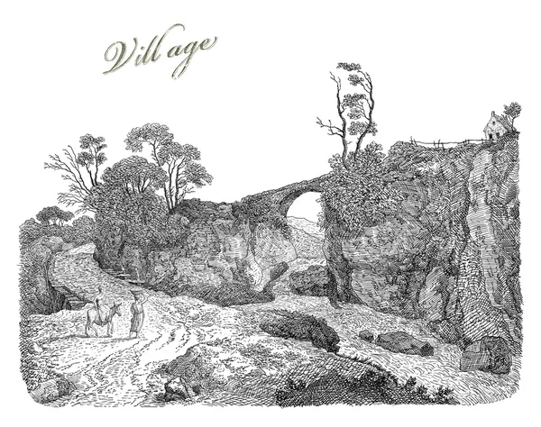 Illustration du village — Photo