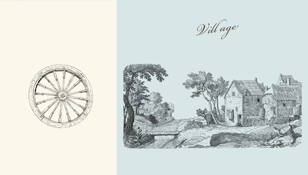 Illustration du village — Photo