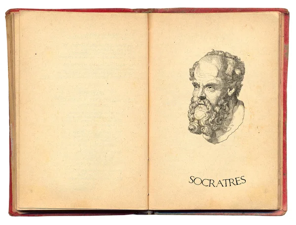 Illustration von Sokrates lizenzfreie Stockbilder