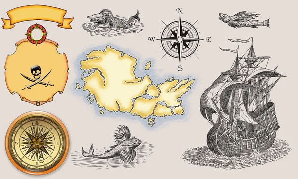 Pirate map