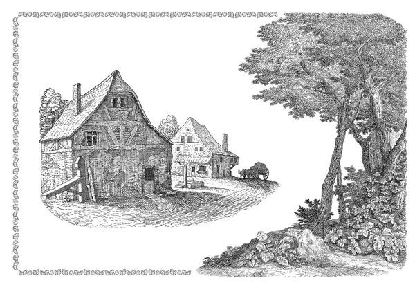 Illustration du village — Photo