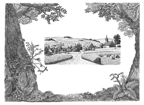 Illustration du village — Photo