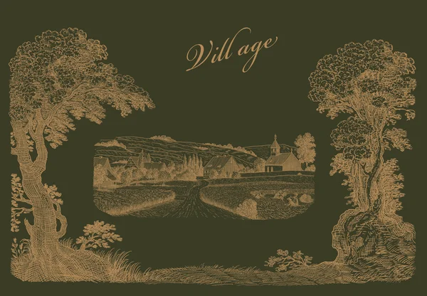 Illustration du village — Photo