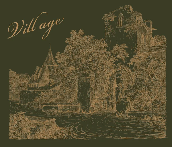 Illustration du village — Photo