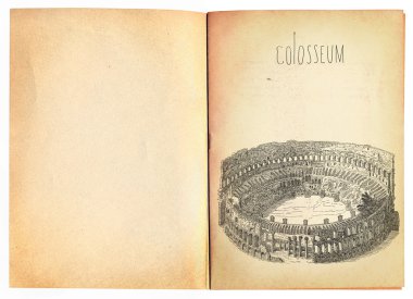 Colosseum illüstrasyon
