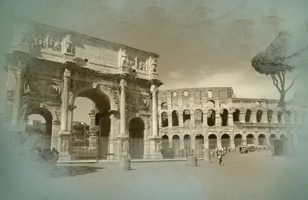 Řím zobrazení — Stock fotografie