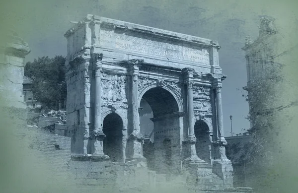 Rome weergave — Stockfoto