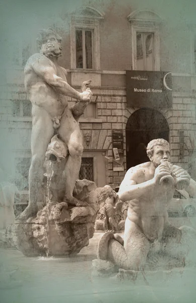Romeinse beeldhouwkunst — Stockfoto
