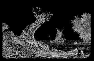 eski korsan haritası