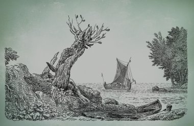 eski korsan haritası