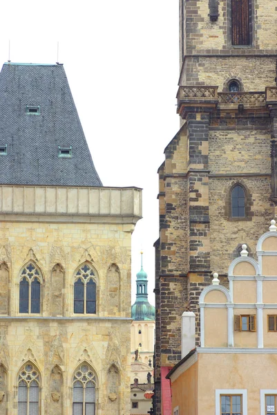Uitzicht op het oude Praag — Stockfoto
