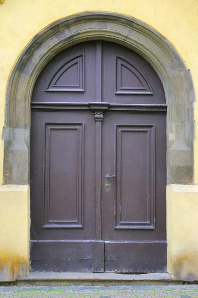 Old door in Prague — Stock Photo, Image