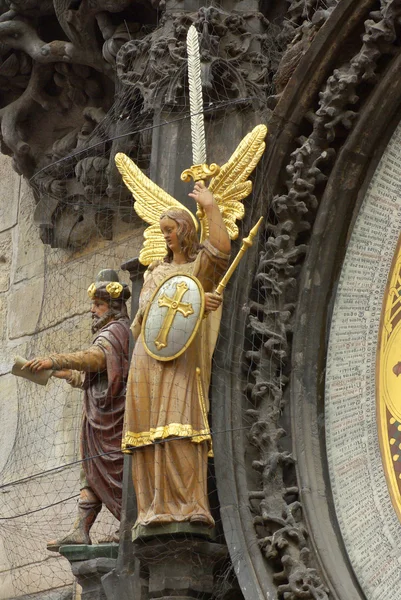 Prague astronomical clock — Stock Photo, Image