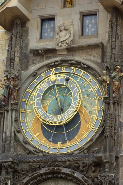 Prager astronomische Uhr — Stockfoto