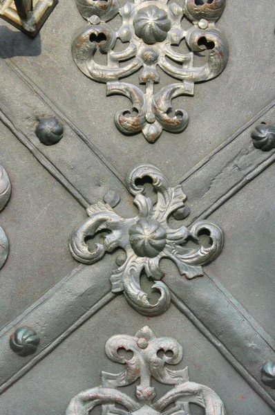 Old door in Prague — Stock Photo, Image