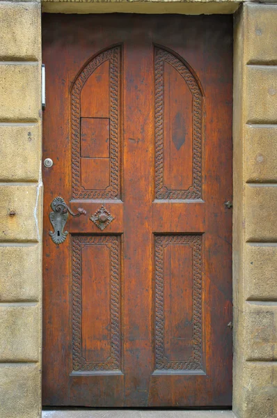 Old door in Prague — Stock Photo, Image