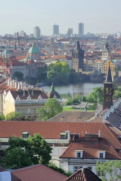 Blick auf die Prager Altstadt — Stockfoto