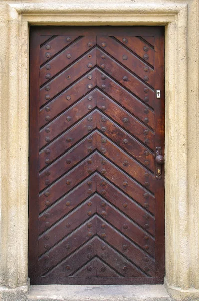 Old door in Prague — Stock Photo, Image