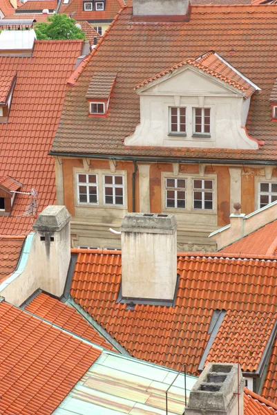 Vista da cidade velha em prague, república checa — Fotografia de Stock