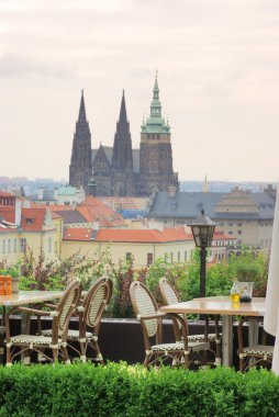 Prag Kalesi'nin görünümü