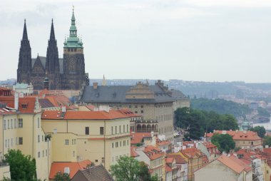 Prag Kalesi'nin görünümü
