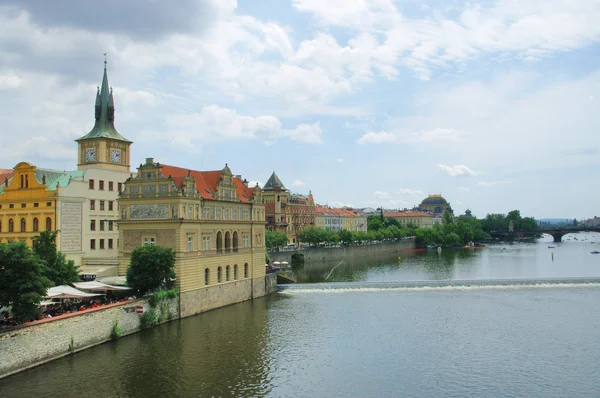 Vista desde el Puente de Carlos en Praga, República Checa —  Fotos de Stock