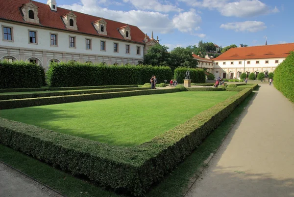 Giardino e Castello di Praga, Praga, Repubblica Ceca — Foto Stock