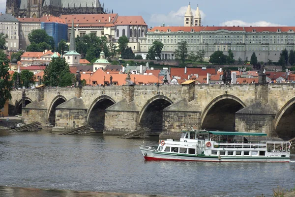 Prague - Charles bridge, Czech Republic — Stock Photo, Image