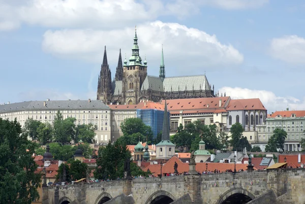 Prag - Charles Köprüsü, Çek Cumhuriyeti — Stok fotoğraf