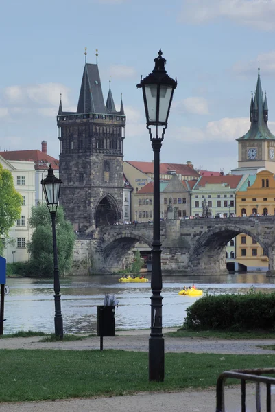 Prag - Karlsbron, Tjeckien — Stockfoto