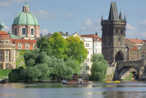 Prag - Charles Köprüsü, Çek Cumhuriyeti — Stok fotoğraf