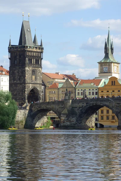 Praag - Karelsbrug, Tsjechië — Stockfoto