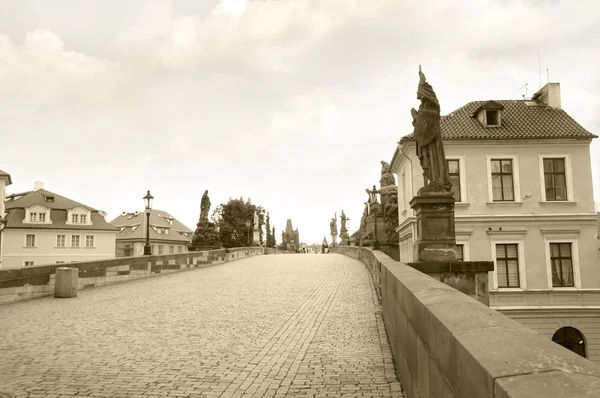 布拉格-查尔斯桥，捷克共和国 — 图库照片