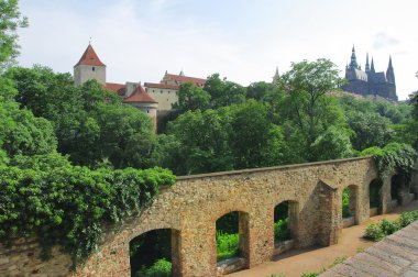 Prag Kalesi'nin görünümü