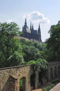 Prag Kalesi'nin görünümü