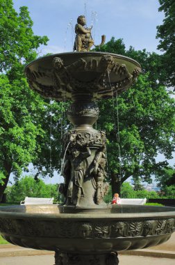 Kralovska Zahrada Royal Gardens park Hradcany Prag Çek Cumhuriyeti Avrupa