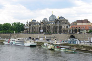 Antik şehir dresden, Almanya. Avrupa'nın tarihi ve kültürel merkezi.
