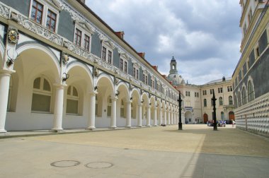 Antik şehir dresden, Almanya. Avrupa'nın tarihi ve kültürel merkezi.